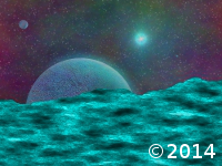 Turquoise Solar System