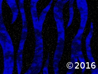 blue zebra strip space