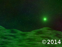 Little Green Star Light