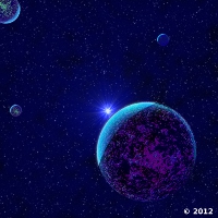 Worlds Shrouded In Blue